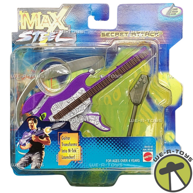 Max Steel Secret Attack Guitar Transforms Into N-Tek Launcher 2000
