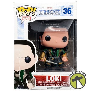 Funko POP Marvel 36 Thor The Dark World Loki Vinyl Bobble-Head