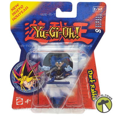 Yu-Gi-Oh! Dark Rabbit Figure With Holo-Tile 2/10 Series 8 Mattel B5157 ...
