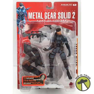 Metal Gear Solid 2 Sons of Liberty Solid Snake Action Figure McFarlane ...