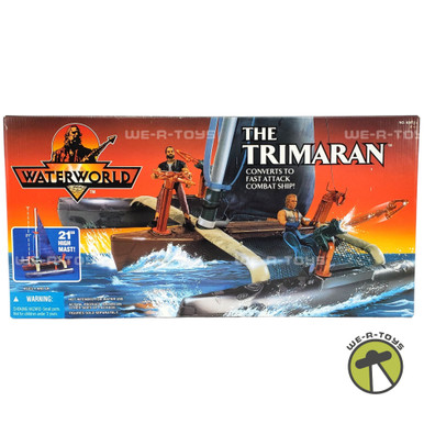 ケナー製 ウォーターワールド アクションフィギュア トリマラン 1995 Waterworld The Trimaran Combat Ship 1995 Kenner Costner