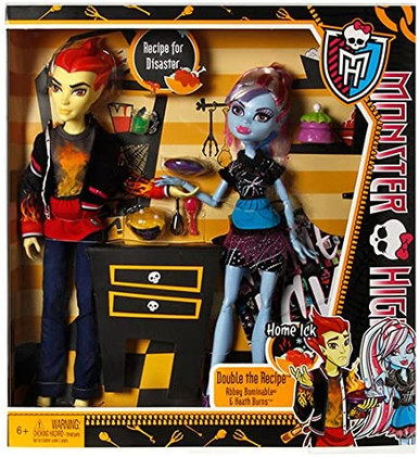 Monster High Home Ick Double the Recipe Abbey Bominable Heath