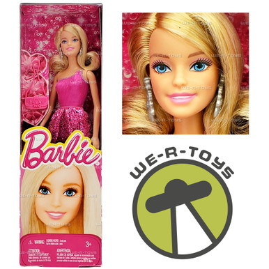 barbie glitz doll in pink metallic dress Amazon.com: Barbie Glitz Doll, Pink Dress : Toys & Games