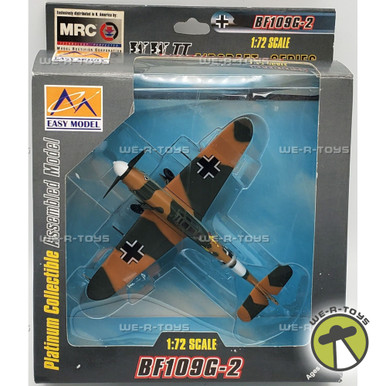 Easy Model BF109G-2 WWII Aircraft Series 1:72 Scale Vehicle #37252 NRFB ...