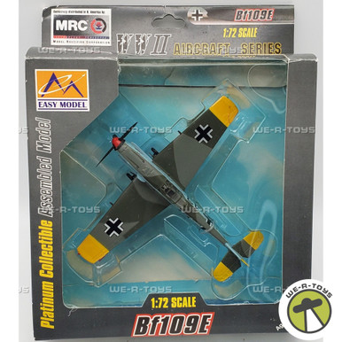 Easy Model Bf109E WWII Aircraft Series 1:72 Scale Vehicle #37282 NRFB ...