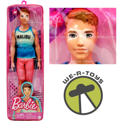 Barbie Fashionistas Ken Vitiligo Doll No 192 Mattel HBV26 We R Toys Barbie Fashionistas Ken Vitiligo Doll No 192 Mattel HBV26 We R Toys