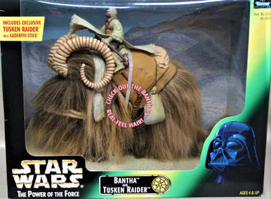 特撮 Star Wars Bantha Tusken Raider Star Wars Bantha & Tusken Raider, Gaderffii Stick, Kenner