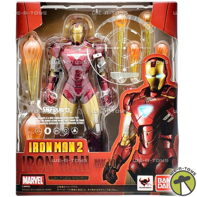 Marvel Figure SHFiguarts アイアンマン2 ワーマシン Amazon.com: Iron Man 2 S.H. Figuarts Action Figure War