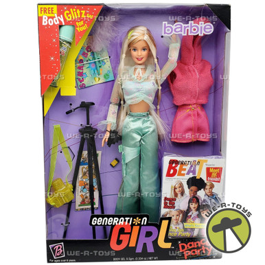 Barbie Generation Girl Photographer Doll Body Glitz Version Mattel ...