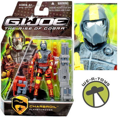G.I. Joe The Rise of Cobra Charbroil Flamethrower Action Figure