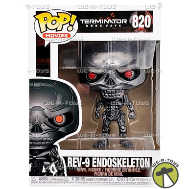 Funko POP Movies Terminator Dark Fate Rev-9 Endoskeleton 820 Vinyl ...