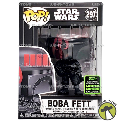 Funko Pop StarWars BobaFett 297 フューチュラ版 Funko POP! Star Wars Boba Fett #297 (Futura Red) WonderCon