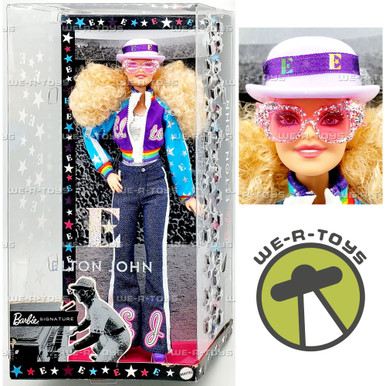 Barbie Elton John Signature Doll 2020 Mattel GHT52 - We-R-Toys