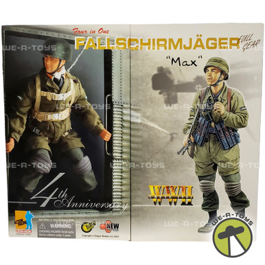 Dragon 4 in 1 WWII Crete 1914 Fallschirmjager Max Action Figure 2003