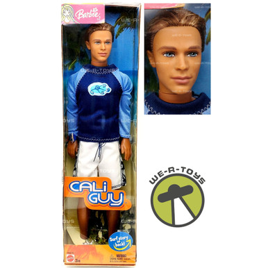 その他 Barbie - Barbie CALi Guy Blaine Doll with Surfing Cali Guy Blaine with Surfing Gear Friend of Barbie Doll 2004