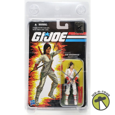 G.I. Joe Kim Arashikage White & Red Outfit SDCC Action Figure 2012