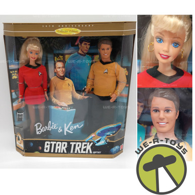 Barbie and Ken Star Trek 30th Anniversary Dolls Gift Set 1996