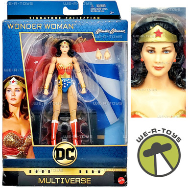 Mattel FDF47 - DC Multiverse Wonder Woman Movie Collector, personaggio Diana, giocattolo d'azione, 15 cm