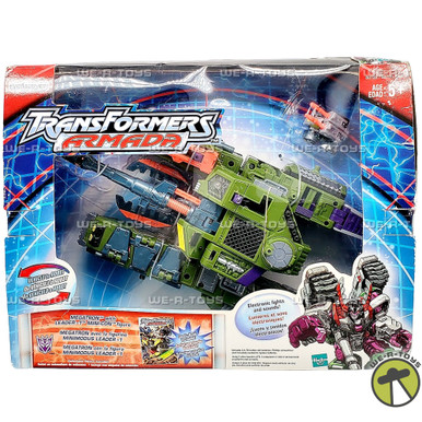 RARE! Transformers Armada Decepticon Megatron + Mini-Con