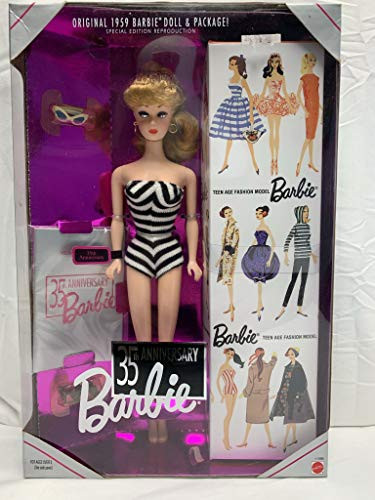 Barbie 35th Anniversary Reproduction of Original 1959 Barbie Doll