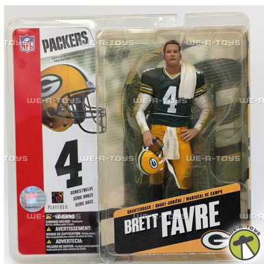 NFL Packers Brett Favre Series 12 Action Figure 2005 McFarlane