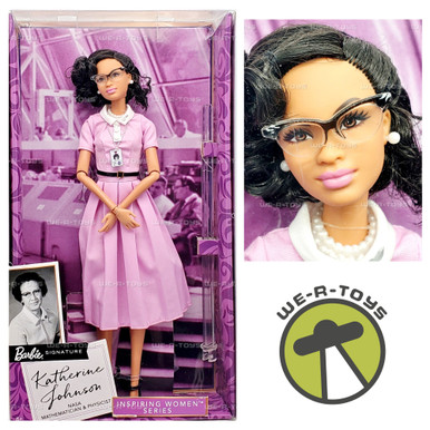 Barbie Signature Inspiring Women Series Katherine Johnson Doll 2017 Mattel FJH62 We R Toys