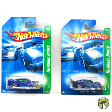 Hot Wheels Lot of 2 Jaded Vehicle 8/12 Treasure Hunts 2006 Mattel