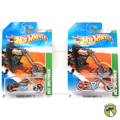 Hot Wheels Lot of 2 OCC Splitback Vehicle 14/15 Treasure Hunt 2010