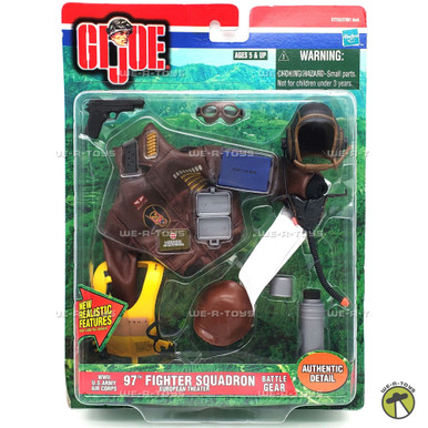 G.I. Joe 97th Fighter Squadron Battle Gear European Theater 2000 Hasbro ...