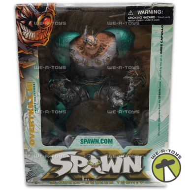 Figurine Overtkill III – Spawn Série 20 Classic 2 – McFarlane Toys 2001 – 20 Cm