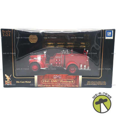 Camion De Pompiers GMC 1941 - Modèle Réduit YATMING 1:24 - Neuf