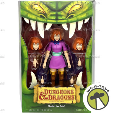 ゲームキャラクター Dungeons&Dragons Sheila the Thief Super7 Dungeons & Dragons Ultimates Sheila The Thief Action Figure Super