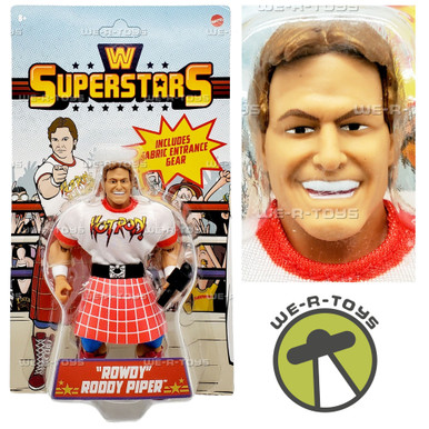 WWE Superstars Rowdy Roddy Piper Action Figurine 2023 Mattel HLN25 - We ...