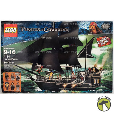 LEGO Disney Pirates of the Caribbean 4184 The Black Pearl Building Toy ...