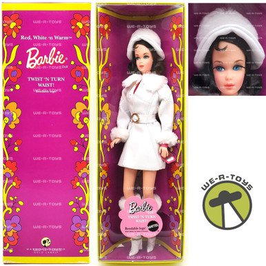 Barbie Collector Red, White and Warm Gold Label Doll 2007