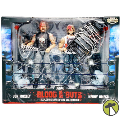 AEW Blood and Guts Kenny Omega and Jon Moxley Action Figure Set