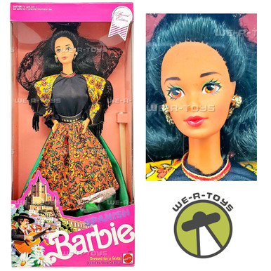 Dolls of the World Spanish Barbie Doll 1991 Mattel 4963 - We-R-Toys