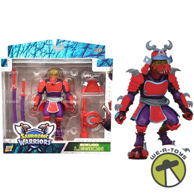 Saurozoic Warriors Wave 3 Sokudo Legion Raptor Action Figure Boss