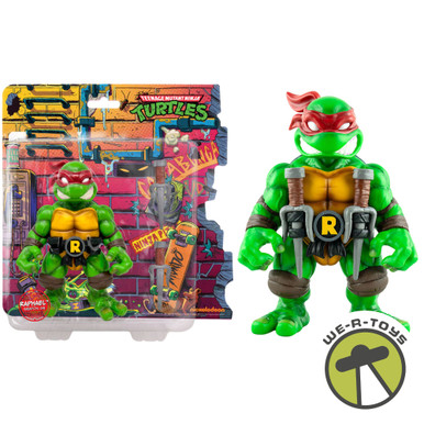 TMNT Raphael 8 Inch Soft Vinyl Action Figure Mondo - We-R-Toys