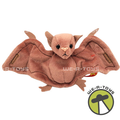 Ty Beanie Babies Batty The Bat Brown Plush 1996 - We-R-Toys