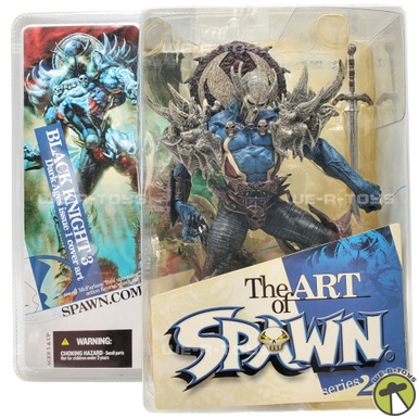 McFarlane 2004 Art of Spawn Series 26 Black Knight 3 Dark