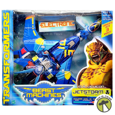 Transformers Beast Machines Evil Vehicon Jetstorm Action Figure