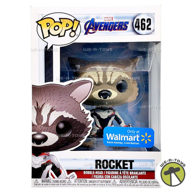 Funko POP Marvel Avengers Endgame 462 Rocket Raccoon Walmart