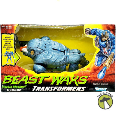 Transformers Beast Wars Heroic Maximal B'Boom Action Figure 1997