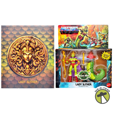 Slithe Action Figure Masters of the Universe Origins Lady Slither Action Figure 2023 Mattel ...
