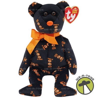 Ty Beanie Babies Yikes the Bear Halloween Plush 2006 Hallmark Gold