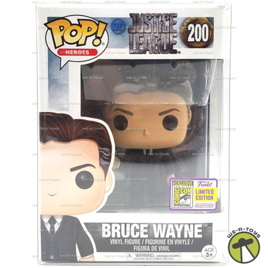 Funko Pop! Heroes DC Justice League Bruce Wayne 2017 SDCC Version ...