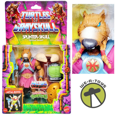 Masters of the Universe Splinter-Skull Action Figure 2023 Mattel HVJ65 ...