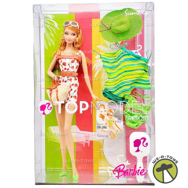 【新品レア】Barbie バービー TOP MODEL RESORT 2007年 2007 Barbie Top Model Resort Summer - Toy Sisters