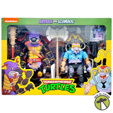 Teenage Mutant Ninja Turtles Antrax and Scumbug Action Figures